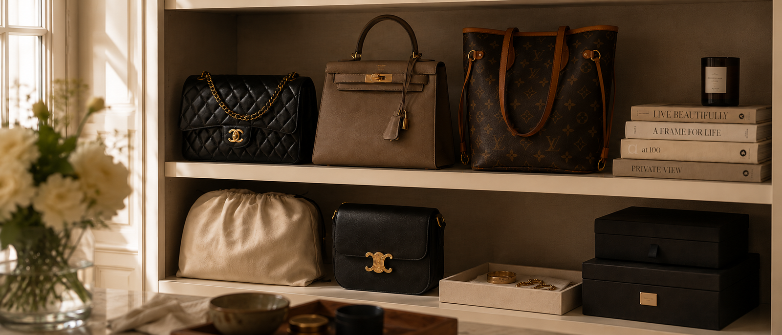 How to Store Your Luxury Bags at Home