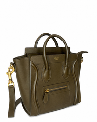 Celine Nano Luggage in Smooth Calfskin