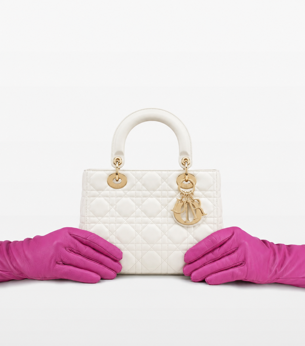 Hand stitching close-up on luxury leather handbag