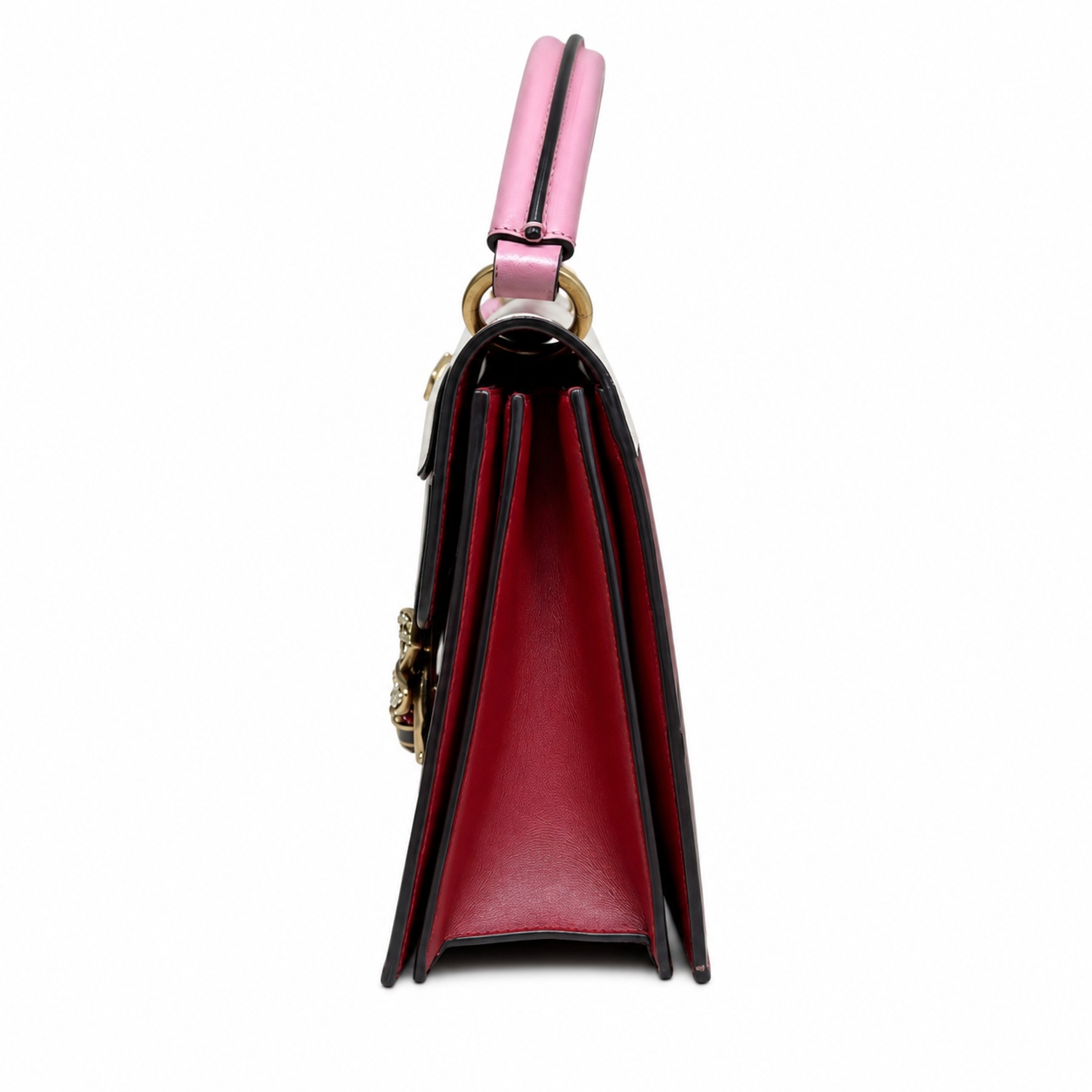 Gucci Queen Margaret Top Handle Bag Multicolour Leather