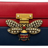 Gucci Queen Margaret Top Handle Bag Multicolour Leather