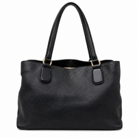 Gucci Soho Leather Tote Bag Black