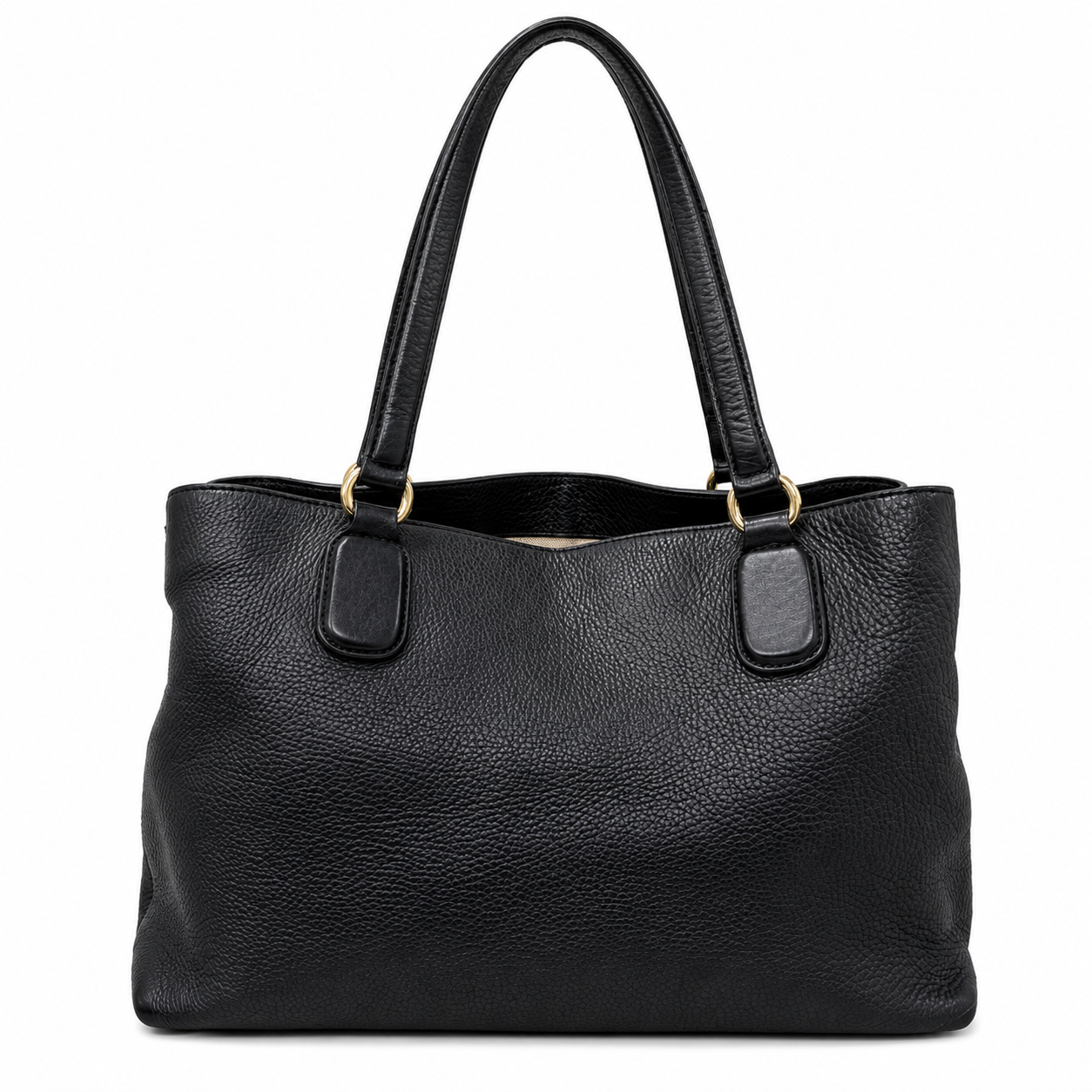 Gucci Soho Leather Tote Bag Black