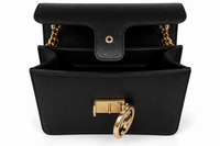 Gucci Interlocking G Small Shoulder Bag — Black