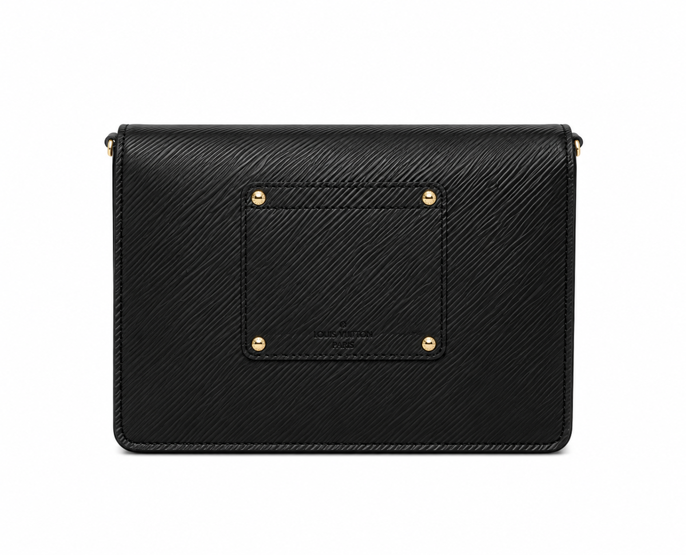 Louis Vuitton Twist Wallet on Chain Black Epi Leather