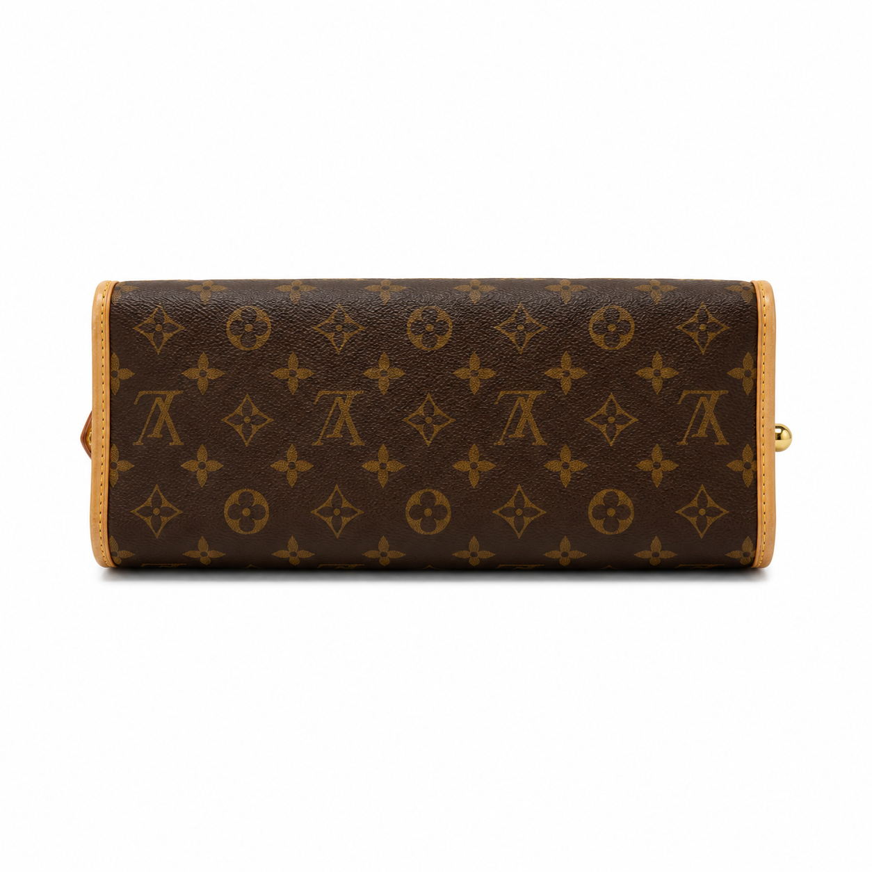 LOUIS VUITTON Popincourt Monogram Canvas Brown Handbag