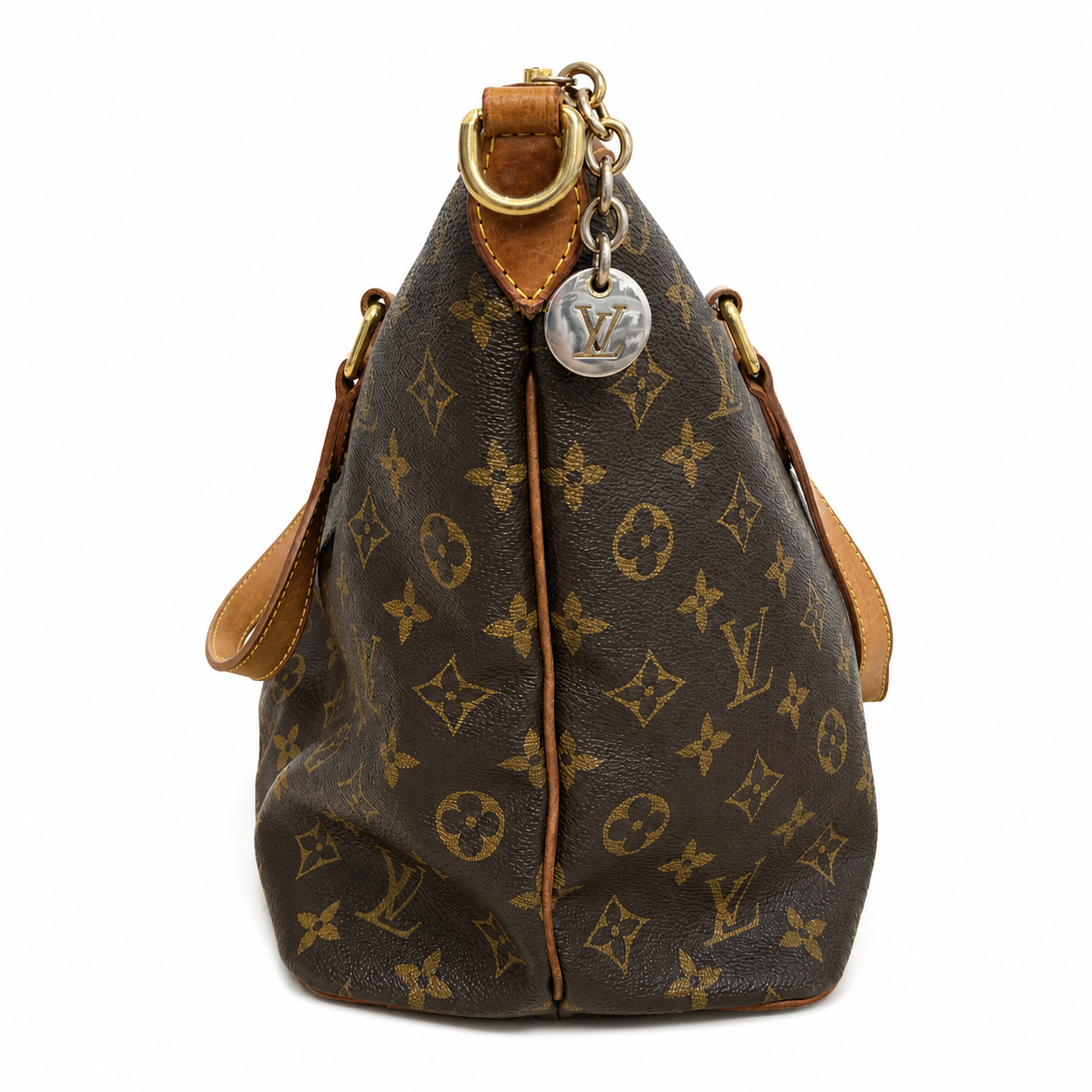 ouis Vuitton Palermo PM tote bag in Monogram canvas.