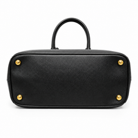 Prada Galleria Saffiano Leather Bag Black Medium 30x20x13