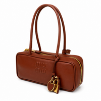 Miu Miu Aventure nappa leather top-handle bag